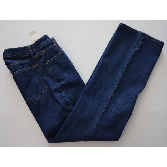 Abercrombie & Fitch Women's Sz 25 Blue The '90s Relaxed Hi-Rise Curve Love Jeans - Picture 9 of 10